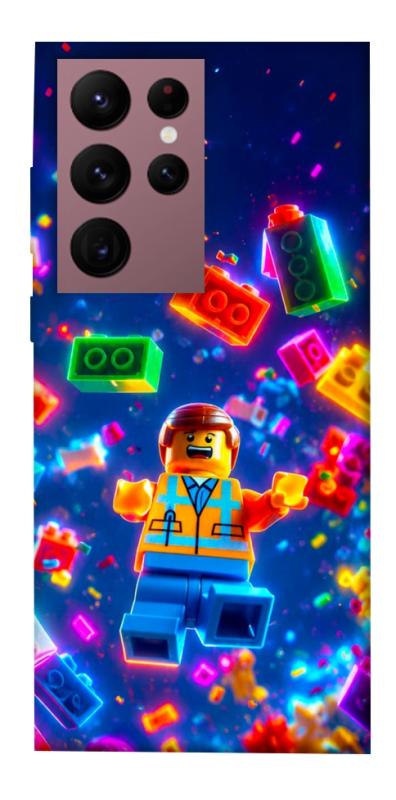 Чохол itsPrint Lego для Samsung Galaxy S22 Ultra, дитячі, купити оптом з доставкою
