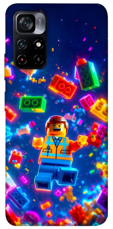 Чехол itsPrint Lego для Xiaomi Poco M4 Pro 5G, детские, купить оптом с доставкой