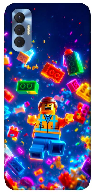 Чохол itsPrint Lego для TECNO Spark 8P, дитячі, купити оптом з доставкою