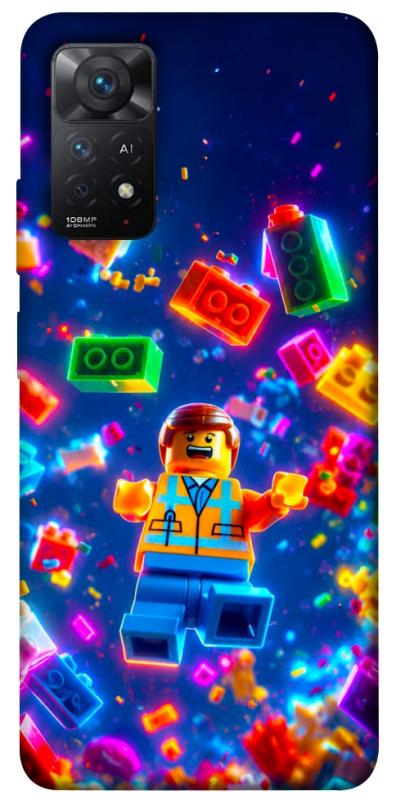 Чехол itsPrint Lego для Xiaomi Redmi Note 11 Pro 4G/5G, детские, купить оптом с доставкой