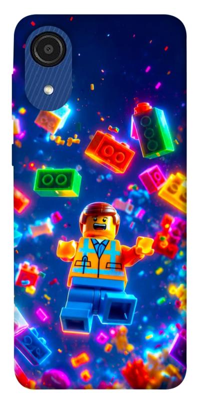 Чехол itsPrint Lego для Samsung Galaxy A03 Core, детские, купить оптом с доставкой