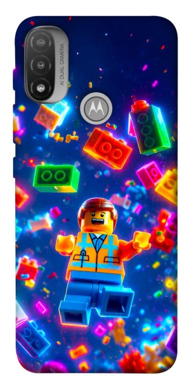 Чохол itsPrint Lego для Motorola Moto E20, дитячі, купити оптом з доставкою