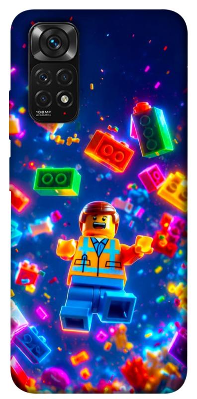 Чехол itsPrint Lego для Xiaomi Redmi Note 11 (Global) / Note 11S, детские, купить оптом с доставкой