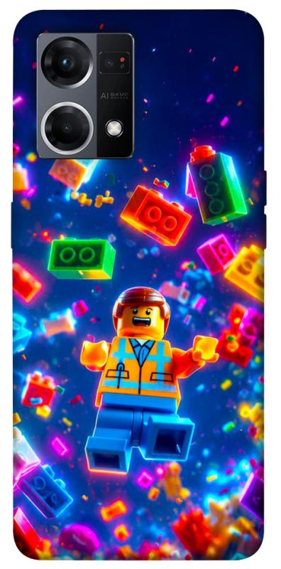 Чохол itsPrint Lego для Oppo Reno 7 4G, дитячі, купити оптом з доставкою