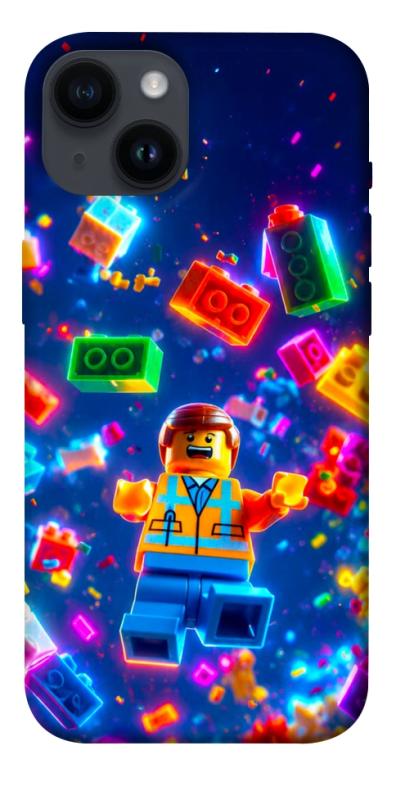 Чехол itsPrint Lego для Apple iPhone 14 (6.1"), детские, купить оптом с доставкой