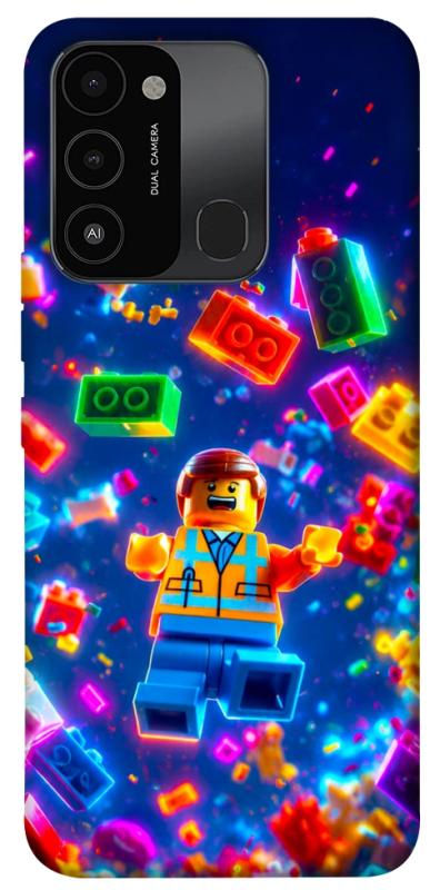 Чехол itsPrint Lego для Tecno Spark Go 2022 (KG5m), детские, купить оптом с доставкой