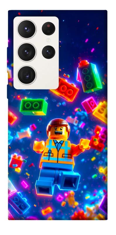 Чехол itsPrint Lego для Samsung Galaxy S23 Ultra, детские, купить оптом с доставкой