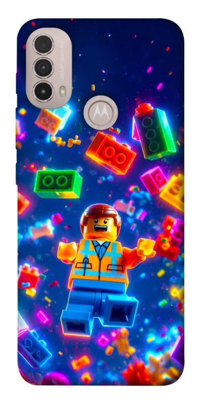 Чохол itsPrint Lego для Motorola Moto E40, дитячі, купити оптом з доставкою