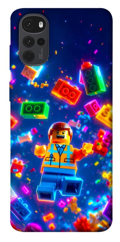 Чехол itsPrint Lego для Motorola Moto G22, детские, купить оптом с доставкой