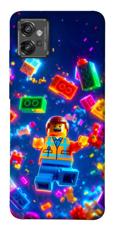 Чехол itsPrint Lego для Motorola Moto G32, детские, купить оптом с доставкой