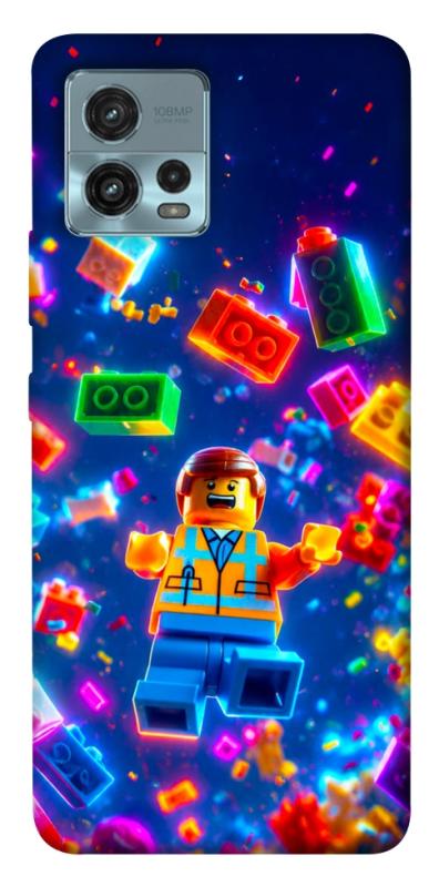 Чехол itsPrint Lego для Motorola Moto G72, детские, купить оптом с доставкой