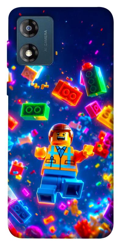 Чохол itsPrint Lego для Motorola Moto E13, дитячі, купити оптом з доставкою