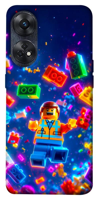 Чехол itsPrint Lego для Oppo Reno 8 T 4G, детские, купить оптом с доставкой