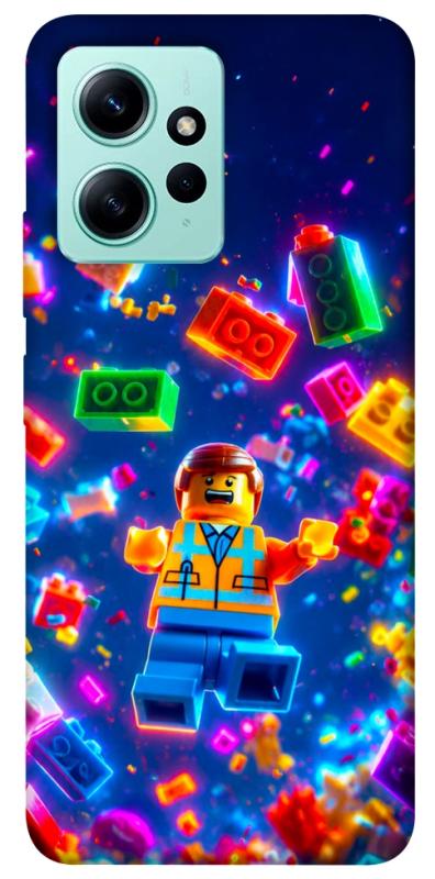 Чехол itsPrint Lego для Xiaomi Redmi Note 12 4G, детские, купить оптом с доставкой