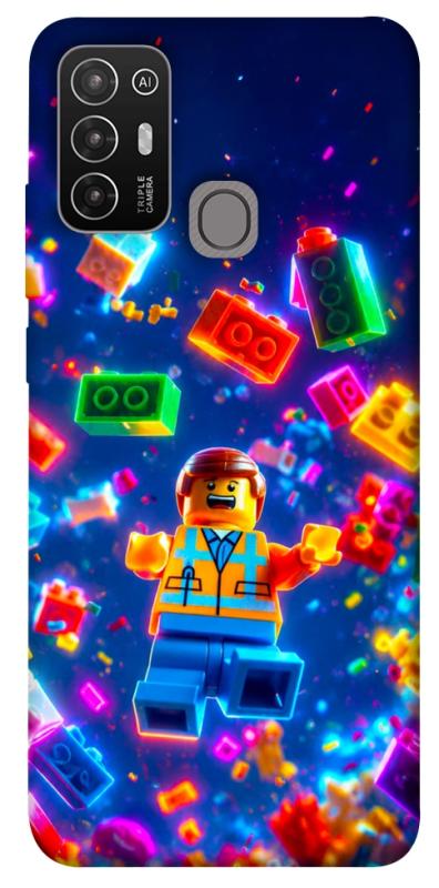 Чохол itsPrint Lego для ZTE Blade A52, дитячі, купити оптом з доставкою