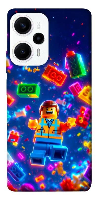 Чохол itsPrint Lego для Xiaomi Poco F5 / Note 12 Turbo, дитячі, купити оптом з доставкою