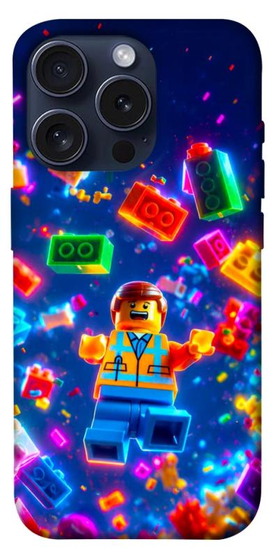 Чехол itsPrint Lego для Apple iPhone 15 Pro (6.1"), детские, купить оптом с доставкой