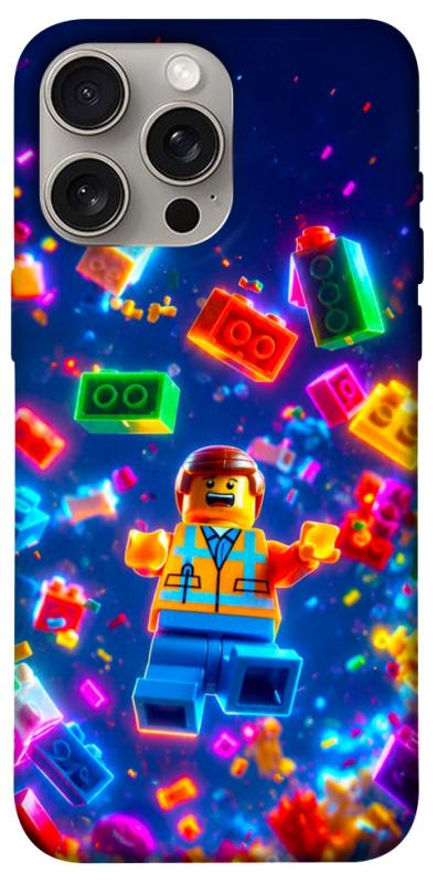 Чехол itsPrint Lego для Apple iPhone 15 Pro Max (6.7"), детские, купить оптом с доставкой