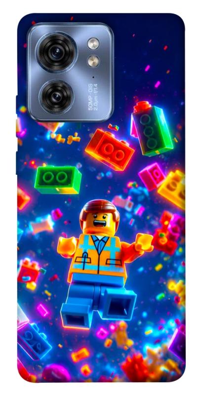 Чехол itsPrint Lego для Motorola Edge 40, детские, купить оптом с доставкой