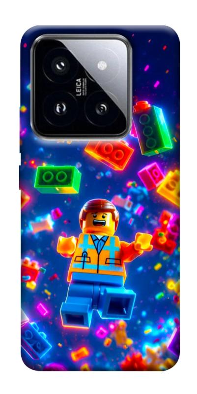 Чехол itsPrint Lego для Xiaomi 14 Pro, детские, купить оптом с доставкой