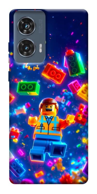 Чехол itsPrint Lego для Motorola Edge 50 Fusion, детские, купить оптом с доставкой
