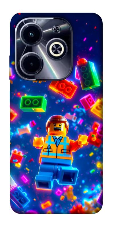 Чехол itsPrint Lego для Infinix Hot 40i, детские, купить оптом с доставкой