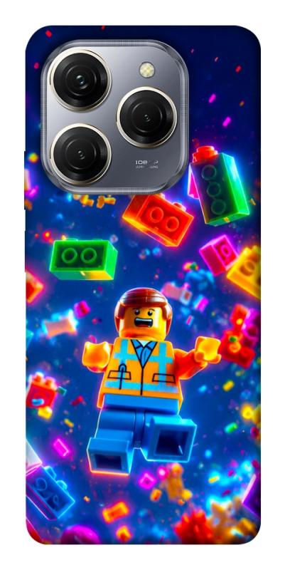 Чохол itsPrint Lego для TECNO Spark 20 Pro, дитячі, купити оптом з доставкою