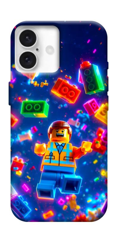 Чехол itsPrint Lego для Apple iPhone 16 (6.1"), детские, купить оптом с доставкой