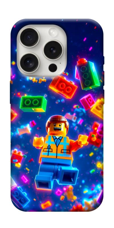 Чехол itsPrint Lego для Apple iPhone 16 Pro (6.3"), детские, купить оптом с доставкой