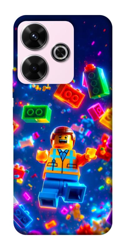 Чехол itsPrint Lego для Xiaomi Redmi 13 4G / Poco M6 4G, детские, купить оптом с доставкой