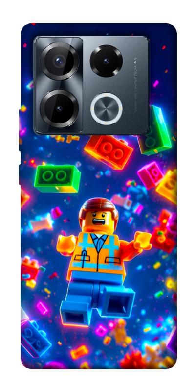 Чохол itsPrint Lego для Infinix Note 40 Pro 4G, дитячі, купити оптом з доставкою