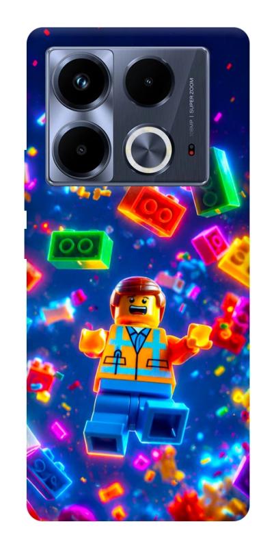 Чохол itsPrint Lego для Infinix Note 40 4G, дитячі, купити оптом з доставкою