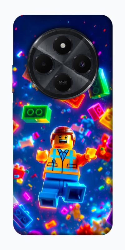 Чехол itsPrint Lego для Xiaomi Redmi 14C / Poco C75, детские, купить оптом с доставкой