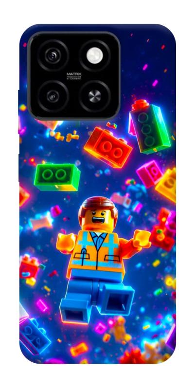 Чохол itsPrint Lego для ZTE Blade A55 4G, дитячі, купити оптом з доставкою