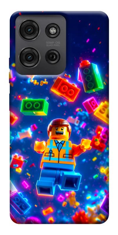 Чехол itsPrint Lego для Motorola Moto G75 5G, детские, купить оптом с доставкой