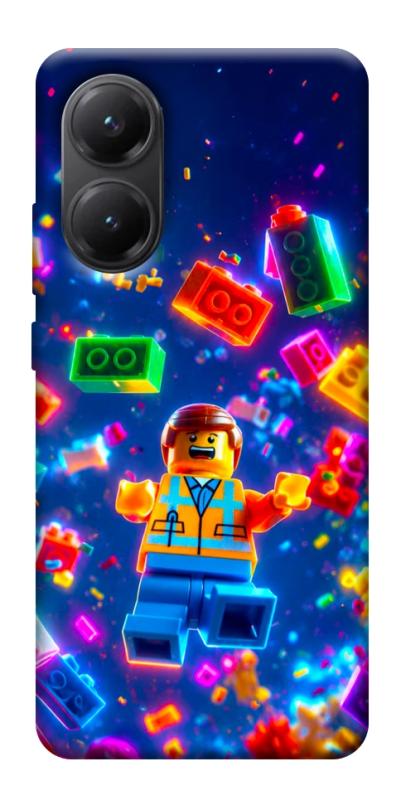 Чехол itsPrint Lego для Xiaomi Poco X7 Pro, детские, купить оптом с доставкой