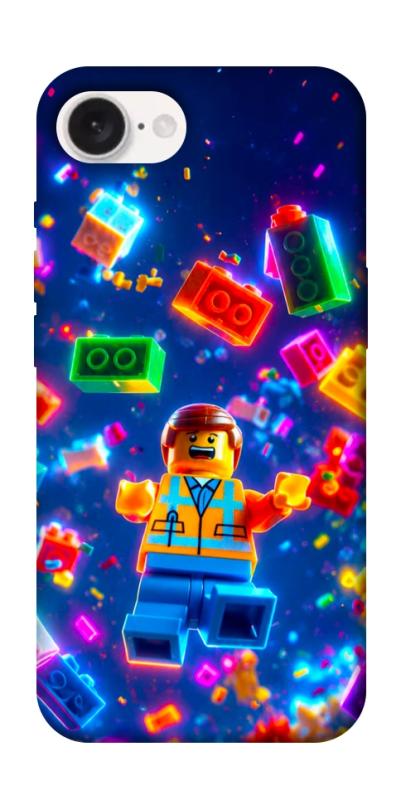 Чехол itsPrint Lego для Apple iPhone 16e (6.1"), детские, купить оптом с доставкой