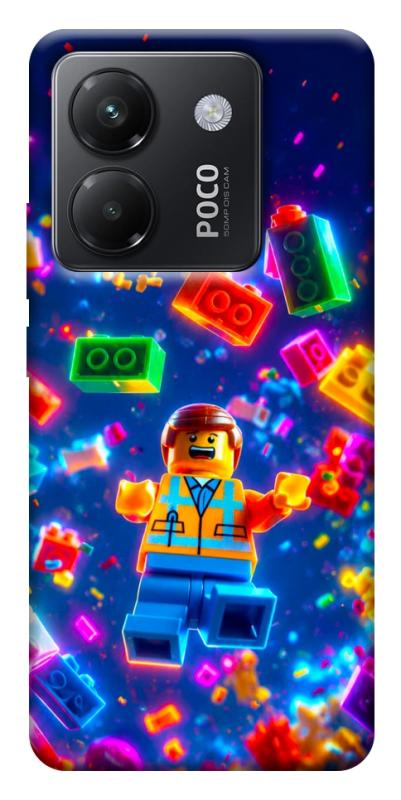 Чехол itsPrint Lego для Xiaomi Poco M7 Pro 5G, детские, купить оптом с доставкой
