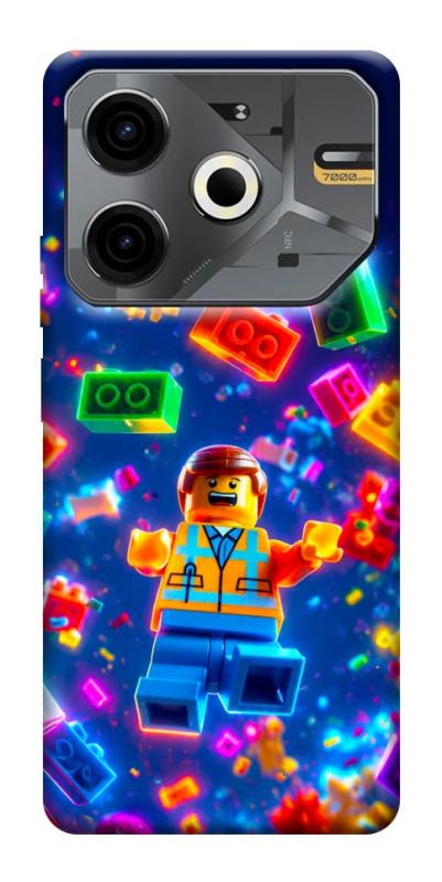 Чехол itsPrint Lego для TECNO Pova 6 Neo (LI6), детские, купить оптом с доставкой