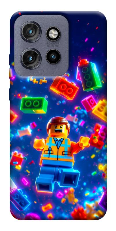 Чехол itsPrint Lego для Motorola Edge 50 Neo, детские, купить оптом с доставкой