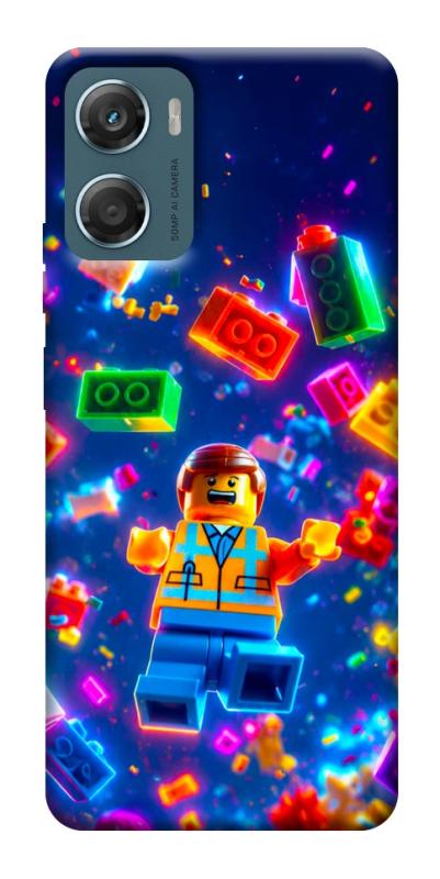 Чехол itsPrint Lego для Motorola Moto G06, детские, купить оптом с доставкой