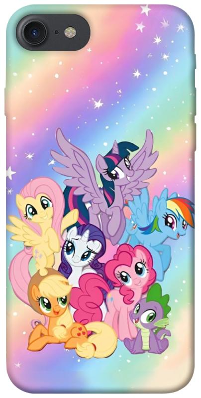 Чохол itsPrint Little pony для Apple iPhone 7 / 8 (4.7"), дитячі, купити оптом з доставкою