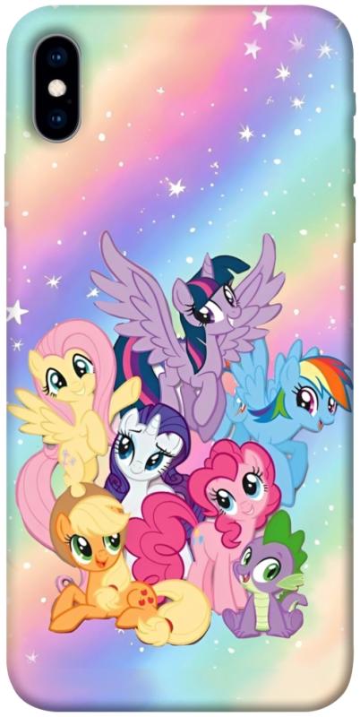 Чехол itsPrint Little pony для Apple iPhone X (5.8"), детские, купить оптом с доставкой