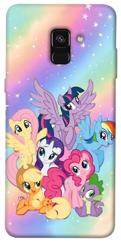 Чохол itsPrint Little pony для Samsung A530 Galaxy A8 (2018), дитячі, купити оптом з доставкою
