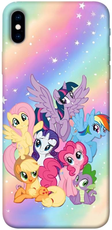 Чохол itsPrint Little pony для Apple iPhone XS Max (6.5"), дитячі, купити оптом з доставкою