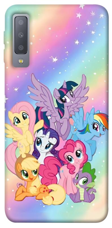 Чехол itsPrint Little pony для Samsung A750 Galaxy A7 (2018), детские, купить оптом с доставкой