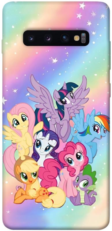 Чохол itsPrint Little pony для Samsung Galaxy S10+, дитячі, купити оптом з доставкою