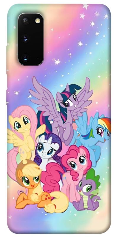 Чохол itsPrint Little pony для Samsung Galaxy S20, дитячі, купити оптом з доставкою
