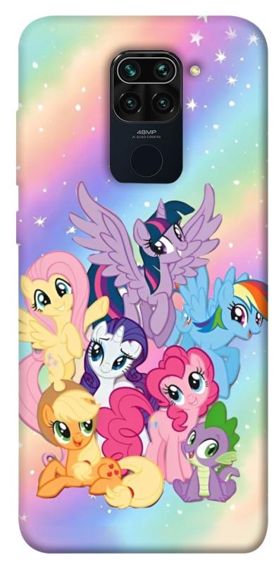 Чехол itsPrint Little pony для Xiaomi Redmi Note 9 / Redmi 10X, детские, купить оптом с доставкой