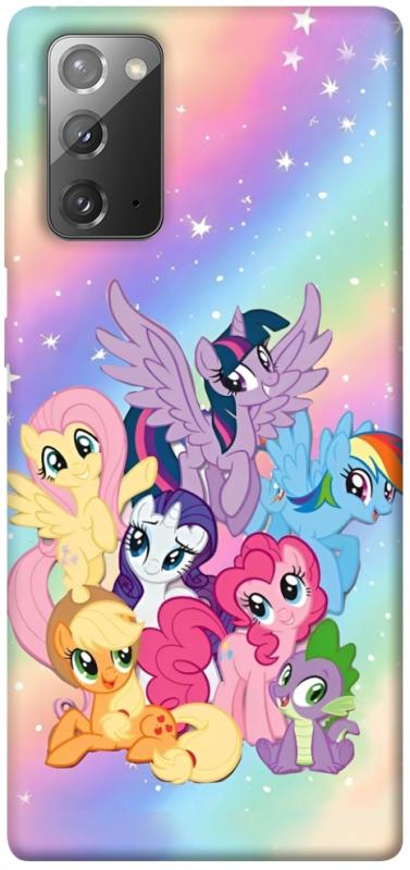 Чохол itsPrint Little pony для Samsung Galaxy Note 20, дитячі, купити оптом з доставкою